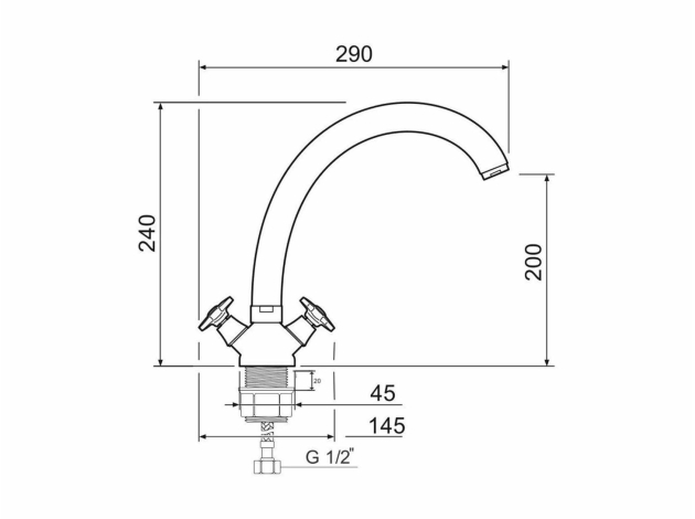 Смеситель SL115-273F