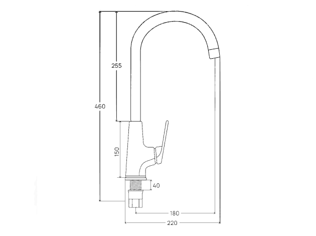 Смеситель PL7BL-017F