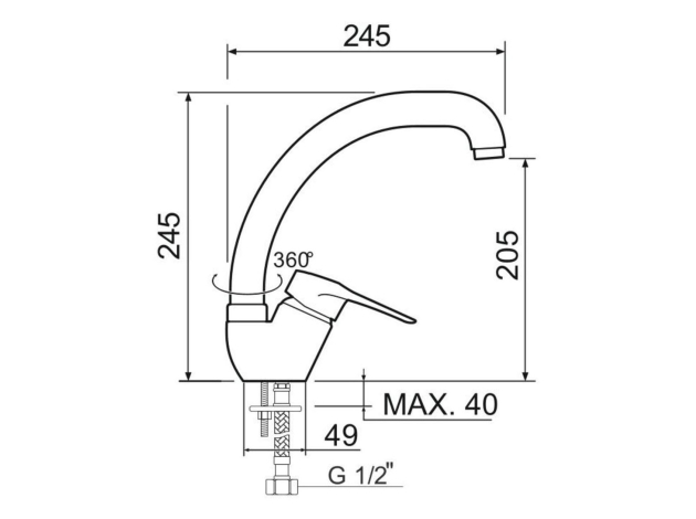 Смеситель SL55-011F