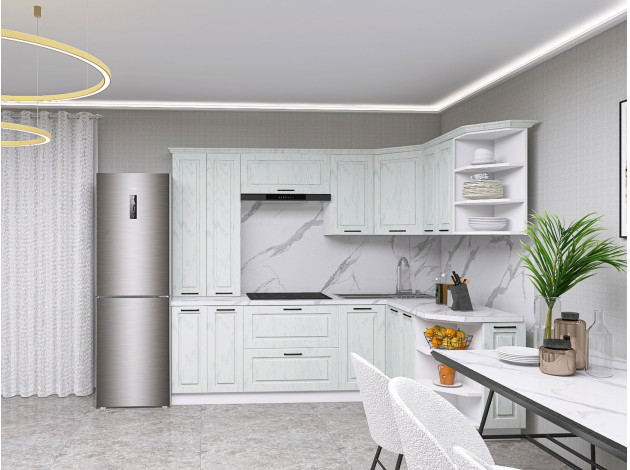 Кухонный гарнитур Грейвуд 240х150 см