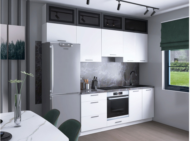 Кухонный гарнитур Стрэйт 260 см