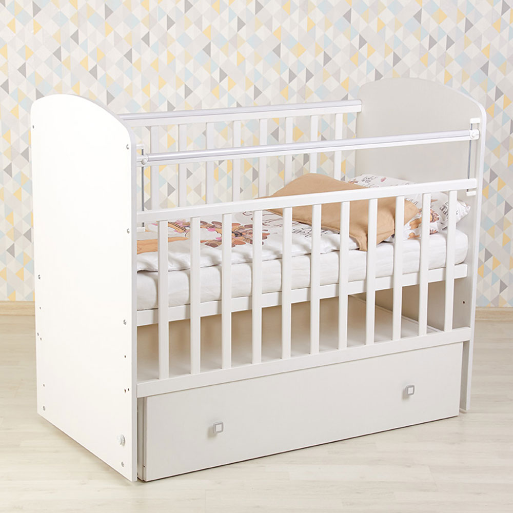 Кроватка для новорожденных Кроватка детская Фея 750 Нова фото 12
