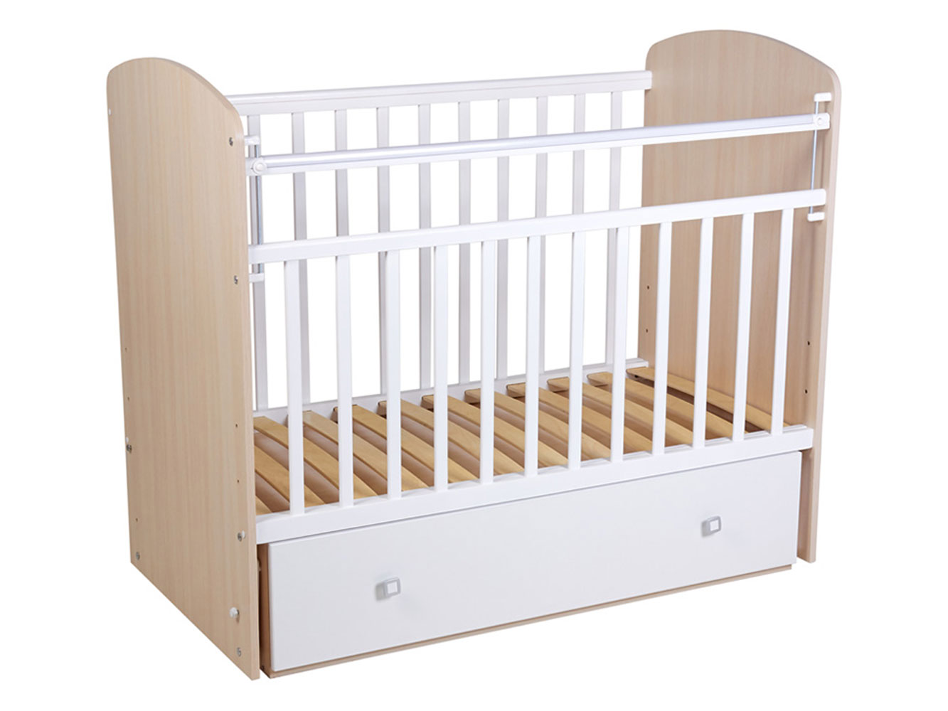 Кроватка для новорожденных Кроватка детская Фея 750 Нова фото 5