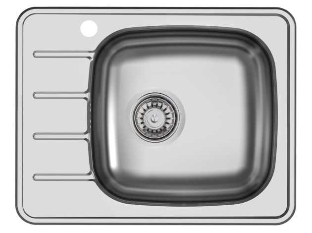 Врезная мойка Гранд 600x480 матовая