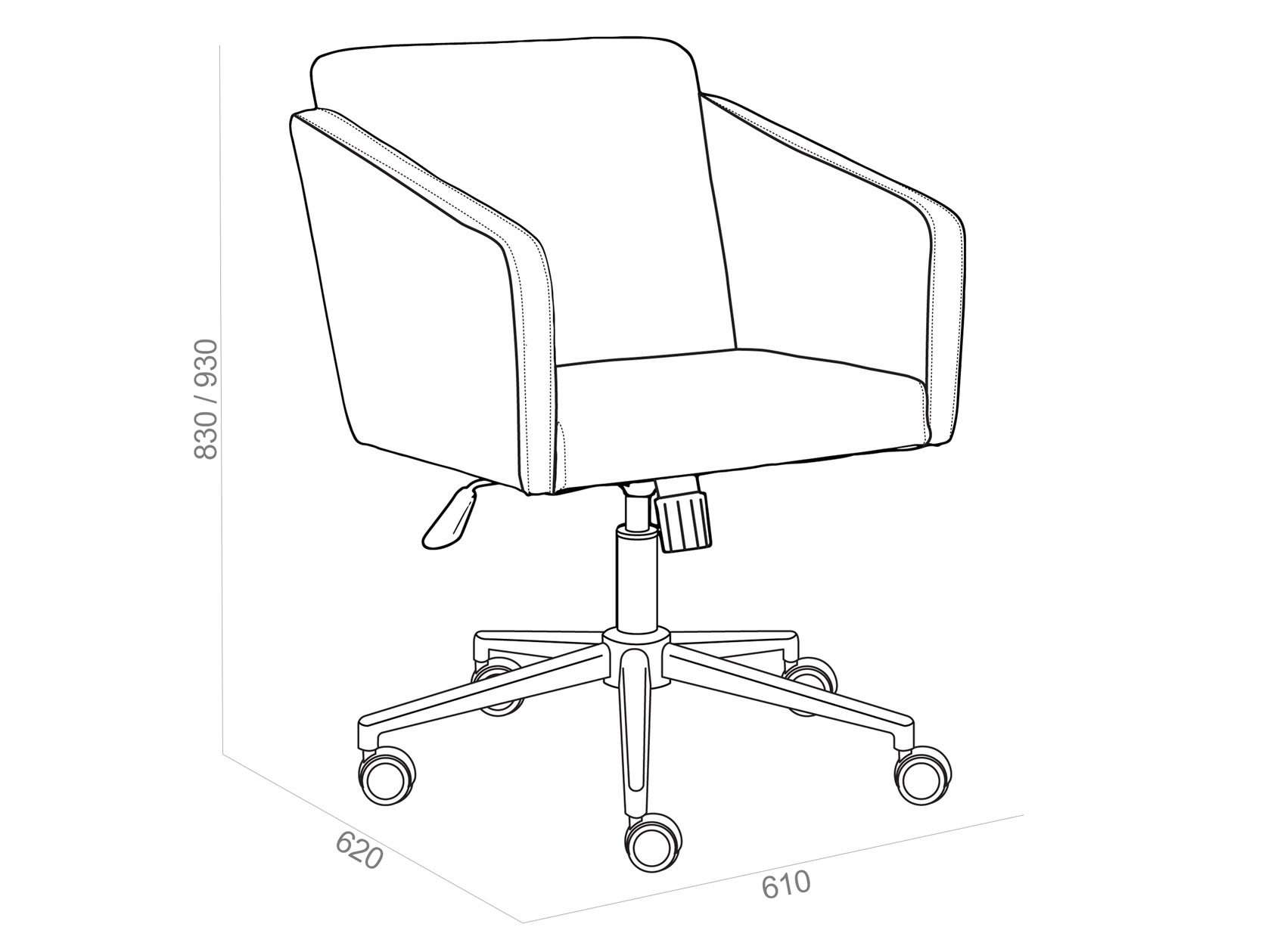 Кресло TETCHAIR Chief 12851