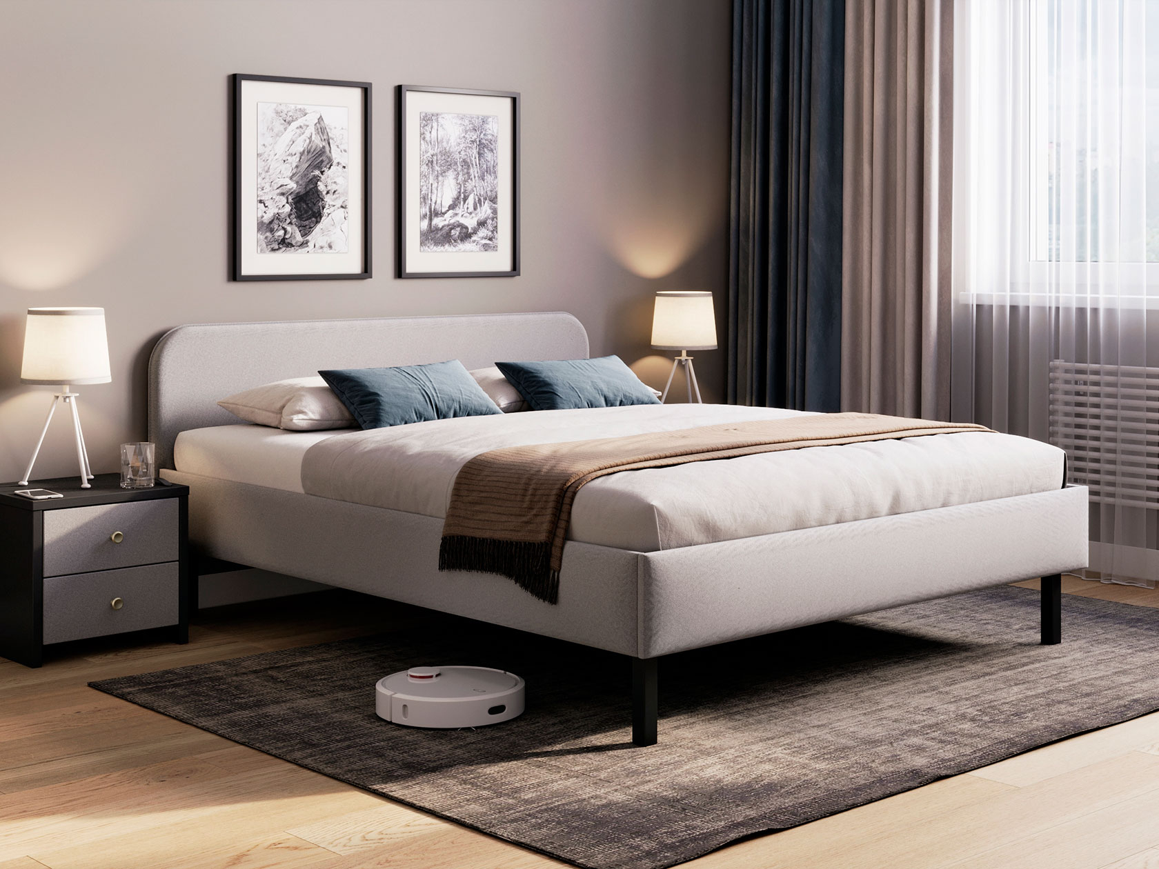 Грамотный дизайн интерьера спальни – залог комфорта и уюта, необходимого для полноценного отдыха